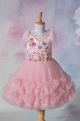 Fairy Garden Scallop Dress
